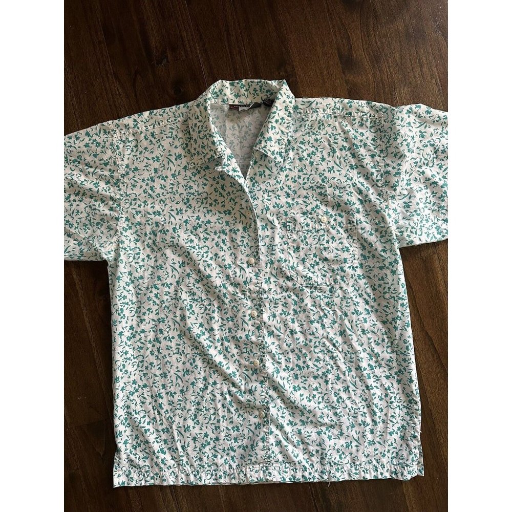 Headliners Vintage Button Up Short Sleeve Hawaiian Shirt Large